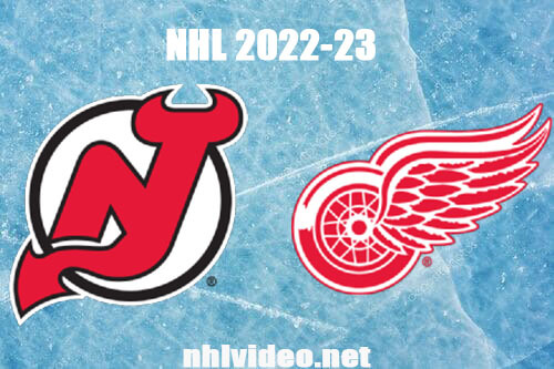 New Jersey Devils vs Detroit Red Wings Full Game Replay Jan 4, 2023 NHL