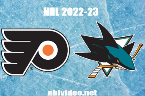 Philadelphia Flyers vs San Jose Sharks Full Game Replay Dec 29, 2022 NHL