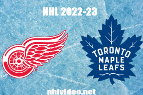 Detroit Red Wings vs Toronto Maple Leafs Full Game Replay Jan 7, 2023 NHL