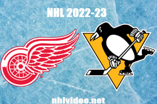 Detroit Red Wings vs Pittsburgh Penguins Full Game Replay Dec 28, 2022 NHL