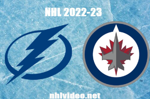 Tampa Bay Lightning vs Winnipeg Jets Full Game Replay Jan 6, 2023 NHL