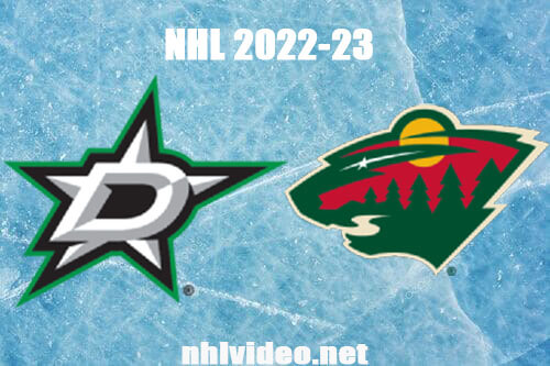 Dallas Stars vs Minnesota Wild Full Game Replay Dec 29, 2022 NHL