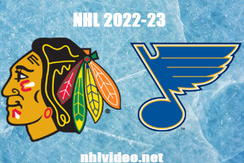 Chicago Blackhawks vs St. Louis Blues Full Game Replay Dec 29, 2022 NHL