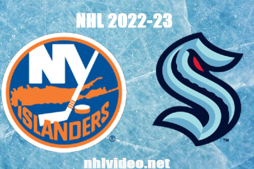 New York Islanders vs Seattle Kraken Full Game Replay Jan 1, 2023 NHL