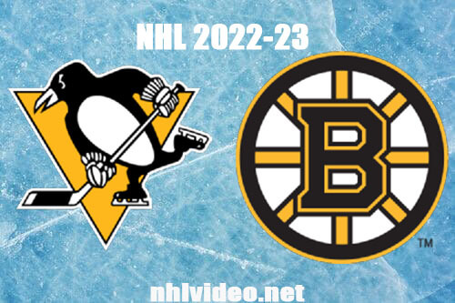 Pittsburgh Penguins vs Boston Bruins Full Game Replay Jan 2, 2023 NHL Winter Classic 2023