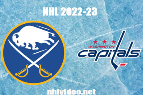 Buffalo Sabres vs Washington Capitals Full Game Replay Jan 3, 2023 NHL