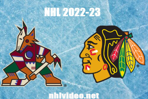 Arizona Coyotes vs Chicago Blackhawks Full Game Replay Jan 6, 2023 NHL