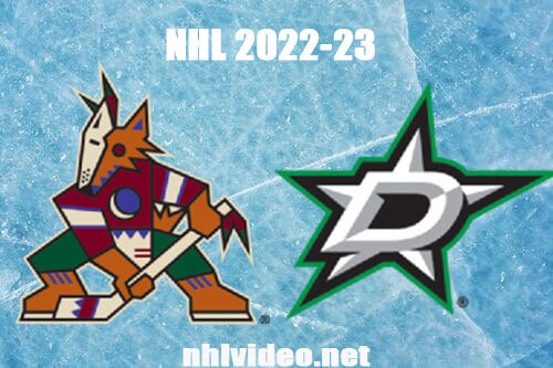 Arizona Coyotes vs Dallas Stars Full Game Replay Jan 21, 2023 NHL