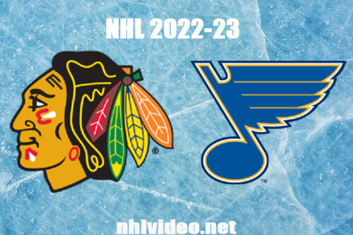 Chicago Blackhawks vs St. Louis Blues Full Game Replay Jan 21, 2023 NHL