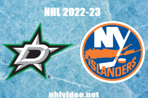 Dallas Stars vs New York Islanders Full Game Replay Jan 10, 2023 NHL
