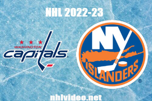 Washington Capitals vs New York Islanders Full Game Replay Jan 16, 2023 NHL