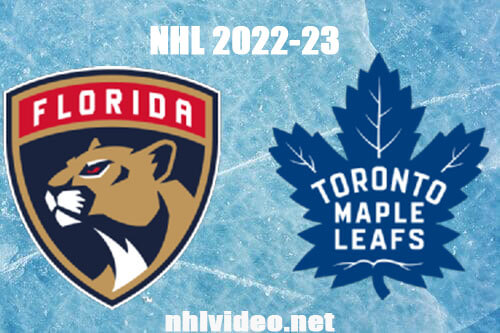 Florida Panthers vs Toronto Maple Leafs Full Game Replay Jan 17, 2023 NHL