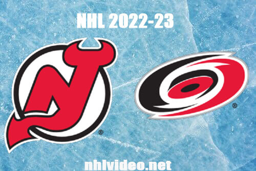 New Jersey Devils vs Carolina Hurricanes Full Game Replay Jan 10, 2023 NHL