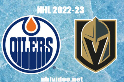 Edmonton Oilers vs Vegas Golden Knights Full Game Replay Jan 14, 2023 NHL