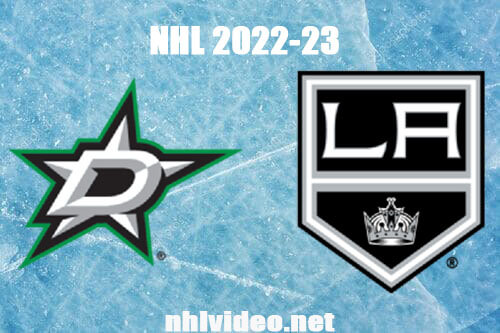 Dallas Stars vs Los Angeles Kings Full Game Replay Jan 19, 2023 NHL