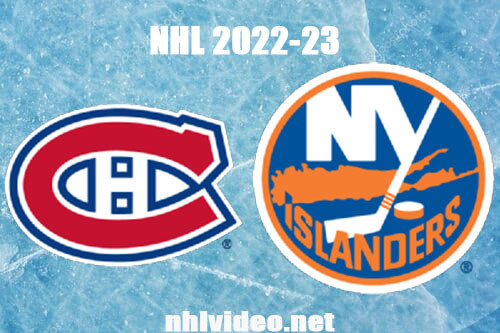 Montreal Canadiens vs New York Islanders Full Game Replay Jan 14, 2023 NHL