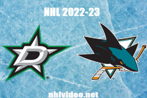 Dallas Stars vs San Jose Sharks Full Game Replay Jan 18, 2023 NHL