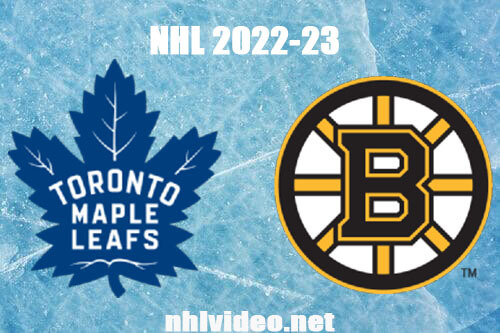 Toronto Maple Leafs vs Boston Bruins Full Game Replay Jan 14, 2023 NHL