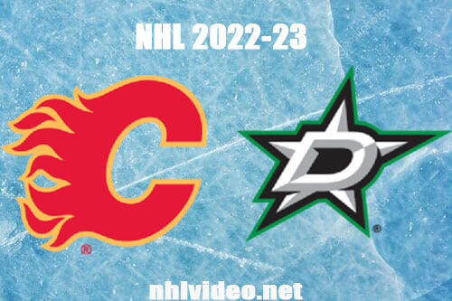 Calgary Flames vs Dallas Stars Full Game Replay Jan 14, 2023 NHL
