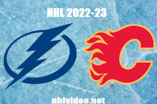 Tampa Bay Lightning vs Calgary Flames Full Game Replay Jan 21, 2023 NHL