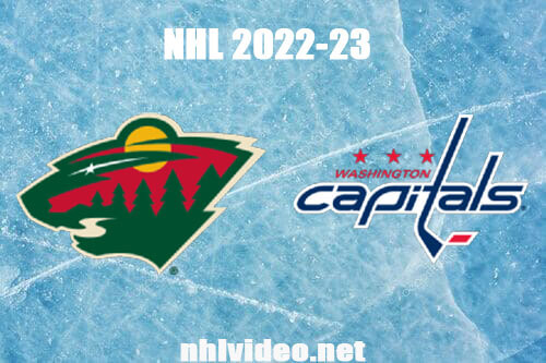 Minnesota Wild vs Washington Capitals Full Game Replay Jan 17, 2023 NHL
