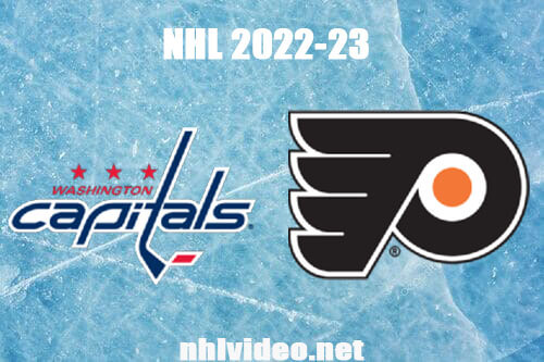 Washington Capitals vs Philadelphia Flyers Full Game Replay Jan 11, 2023 NHL