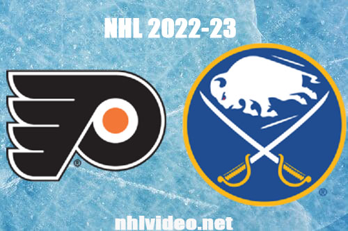 Philadelphia Flyers vs Buffalo Sabres Full Game Replay Jan 9, 2023 NHL