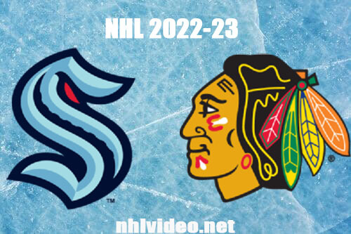 Seattle Kraken vs Chicago Blackhawks Full Game Replay Jan 14, 2023 NHL