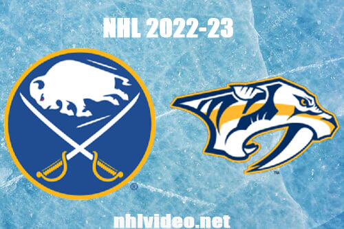 Buffalo Sabres vs Nashville Predators Full Game Replay Jan 14, 2023 NHL