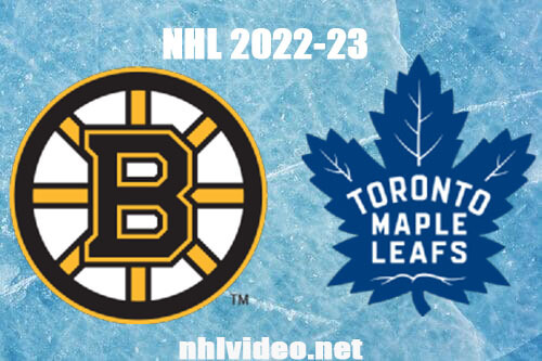 Boston Bruins vs Toronto Maple Leafs Full Game Replay Feb 1, 2023 NHL Live Stream