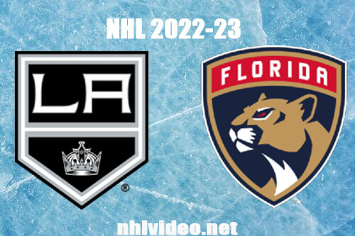 Los Angeles Kings vs Florida Panthers Full Game Replay Jan 27, 2023 NHL Live Stream