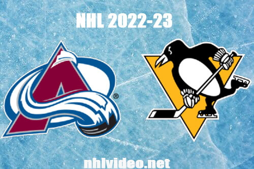 Colorado Avalanche vs Pittsburgh Penguins Full Game Replay Feb 7, 2023 NHL Live Stream