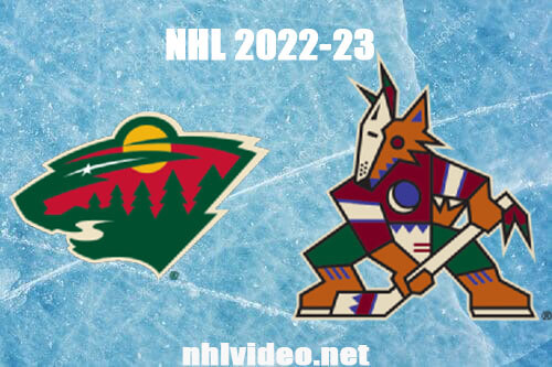 Minnesota Wild vs Arizona Coyotes Full Game Replay Feb 6, 2023 NHL Live Stream