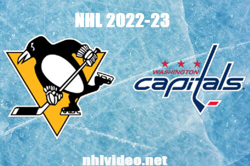Pittsburgh Penguins vs Washington Capitals Full Game Replay Jan 26, 2023 NHL Live Stream