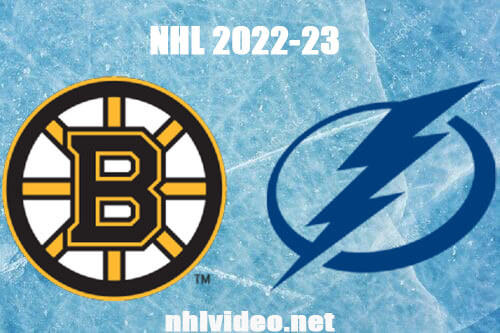 Boston Bruins vs Tampa Bay Lightning Full Game Replay Jan 26, 2023 NHL Live Stream