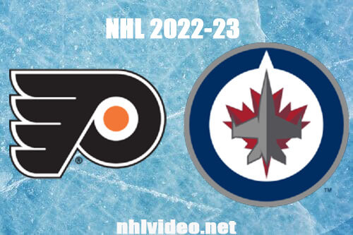 Philadelphia Flyers vs Winnipeg Jets Full Game Replay Jan 28, 2023 NHL Live Stream