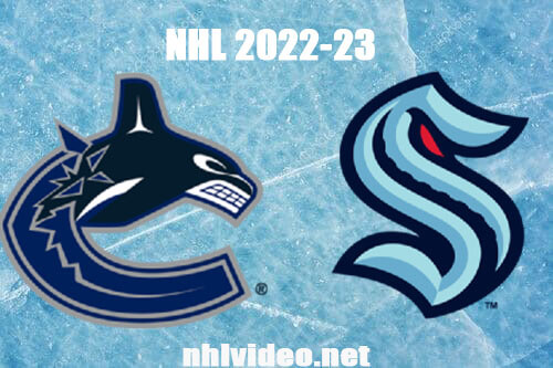 Vancouver Canucks vs Seattle Kraken Full Game Replay Jan 25, 2023 NHL Live Stream