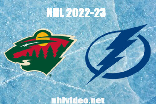 Minnesota Wild vs Tampa Bay Lightning Full Game Replay Jan 24, 2023 NHL Live Stream