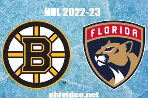 Boston Bruins vs Florida Panthers Full Game Replay Jan 28, 2023 NHL Live Stream