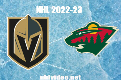 Vegas Golden Knights vs Minnesota Wild Full Game Replay Feb 9, 2023 NHL Live Stream
