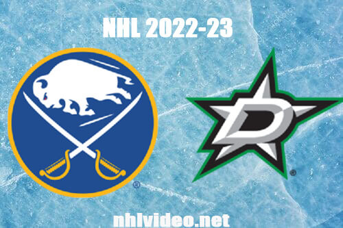 Buffalo Sabres vs Dallas Stars Full Game Replay Jan 23, 2023 NHL Live Stream