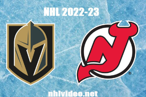 Vegas Golden Knights vs New Jersey Devils Full Game Replay Jan 24, 2023 NHL Live Stream