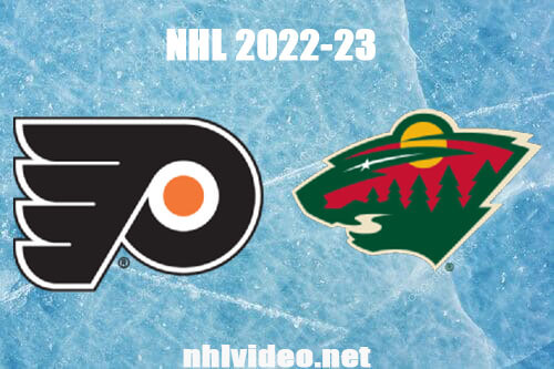 Philadelphia Flyers vs Minnesota Wild Full Game Replay Jan 26, 2023 NHL Live Stream