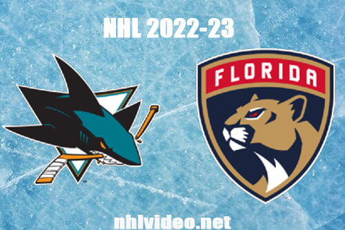 San Jose Sharks vs Florida Panthers Full Game Replay Feb 9, 2023 NHL Live Stream