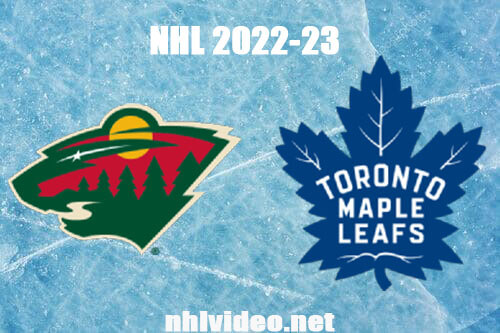 Minnesota Wild vs Toronto Maple Leafs Full Game Replay Feb 24, 2023 NHL Live Stream