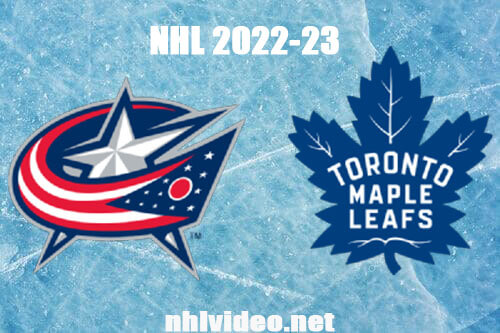 Columbus Blue Jackets vs Toronto Maple Leafs Full Game Replay Feb 11, 2023 NHL Live Stream