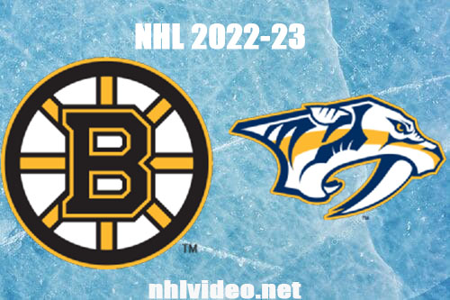 Boston Bruins vs Nashville Predators Full Game Replay Feb 16, 2023 NHL Live Stream