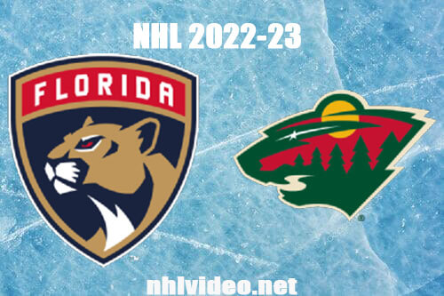 Florida Panthers vs Minnesota Wild Full Game Replay Feb 13, 2023 NHL Live Stream