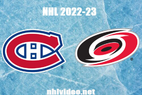 Montreal Canadiens vs Carolina Hurricanes Full Game Replay Feb 16, 2023 NHL Live Stream