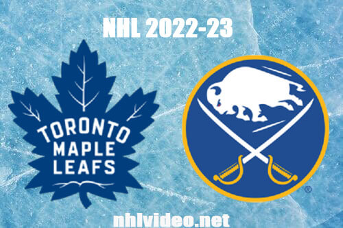Toronto Maple Leafs vs Buffalo Sabres Full Game Replay Feb 21, 2023 NHL Live Stream